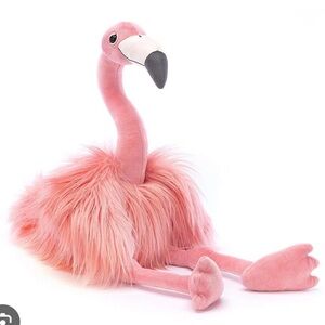 NWT Jellycat Rosario Flamingo‎ plush large retired